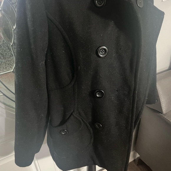 Black Peacoat - Picture 2 of 2